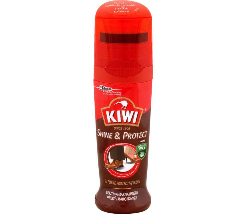 Kiwi Pasta do butów brązowa 75 ml