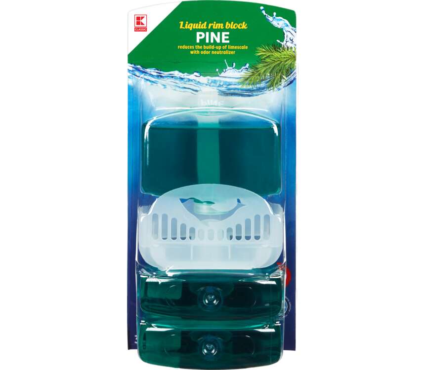 K-Classic Zawieszka z płynem do WC Sosna 3x55 ml