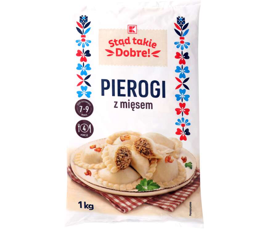 K-Stąd Takie Dobre Pierogi z mięsem  1 kg