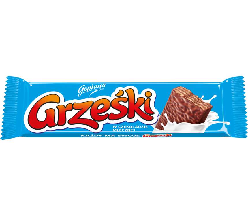 Grześki Wafel w czekoladzie mlecznej 36 g