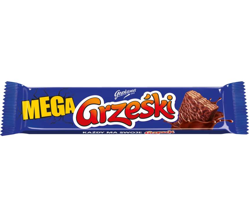 Grześki Mega Wafel kakaowy w czek. deserowej 48 g kaufland.pl
