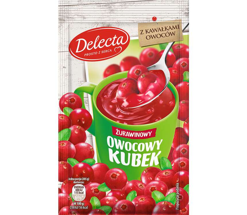 Delecta OK kisiel żurawinowy 30 g kaufland.pl