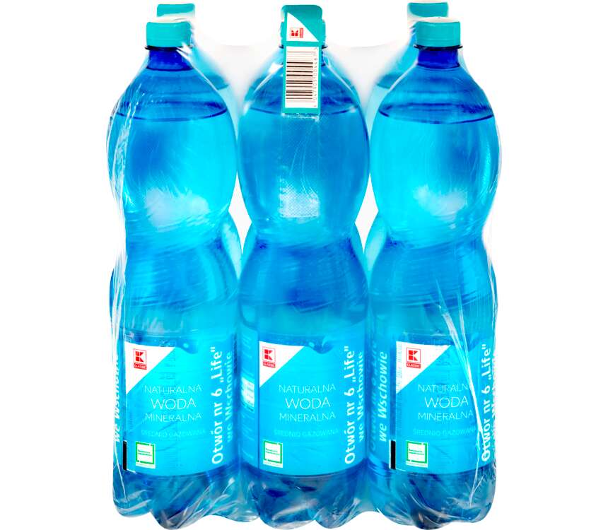 K-Classic Woda mineralna średnio gazowana 1,5 L
