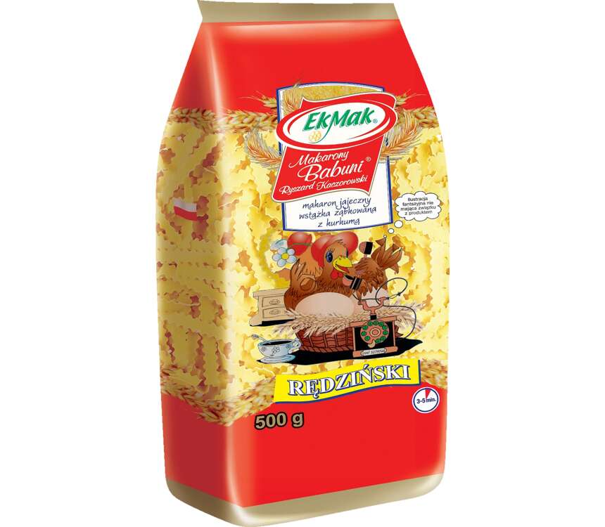 Makarony Babuni Wstążka ząbkowana  500 g