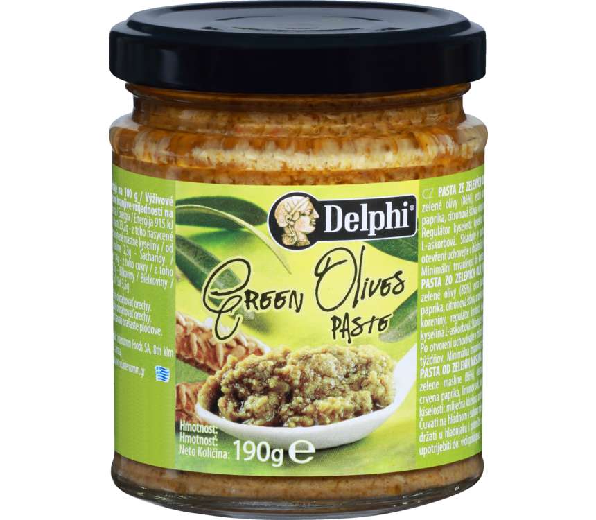 Delphi Pasta z oliwek zielonych 190 g