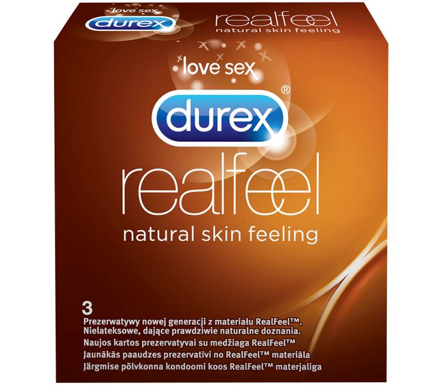 Durex Prezerwatywy Real Feel 3 szt kaufland.pl