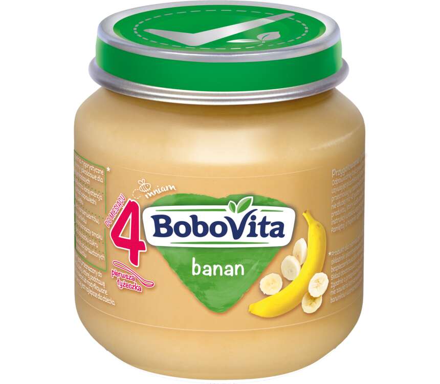 BoboVita 5M Deser dla dzieci banan 125 g kaufland.pl