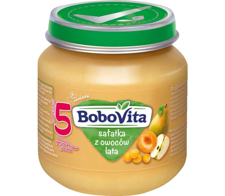 BoboVita 5M Deser dla dzieci owoce lata 125 g