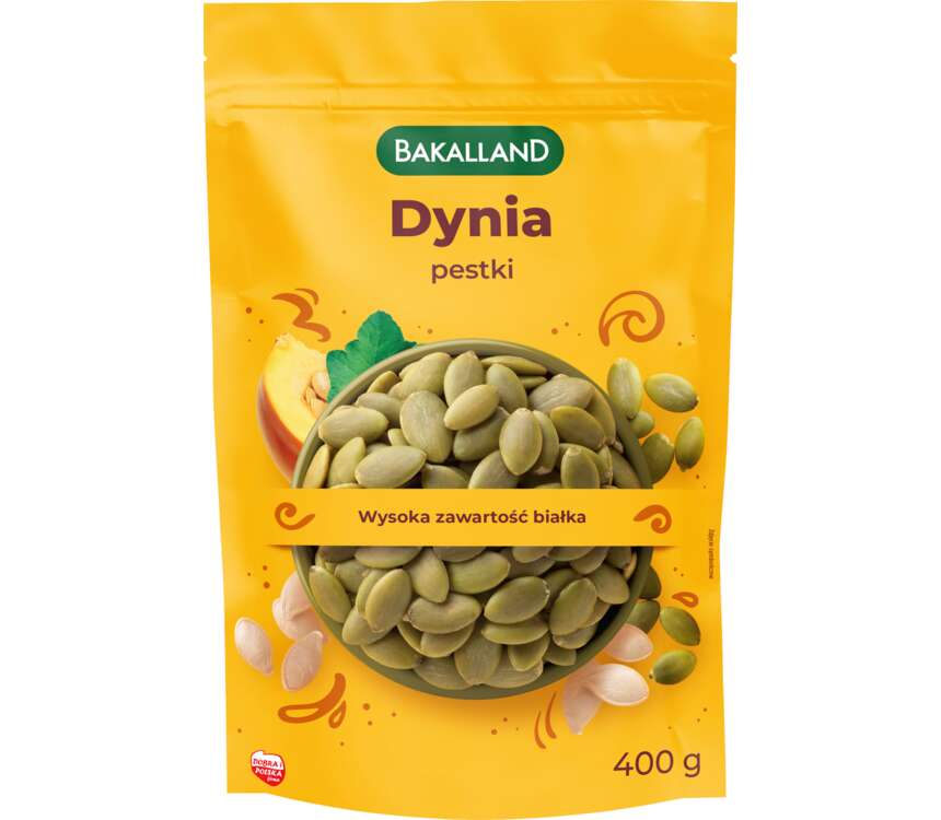 Bakalland Pestki dyni łuskane 400 g