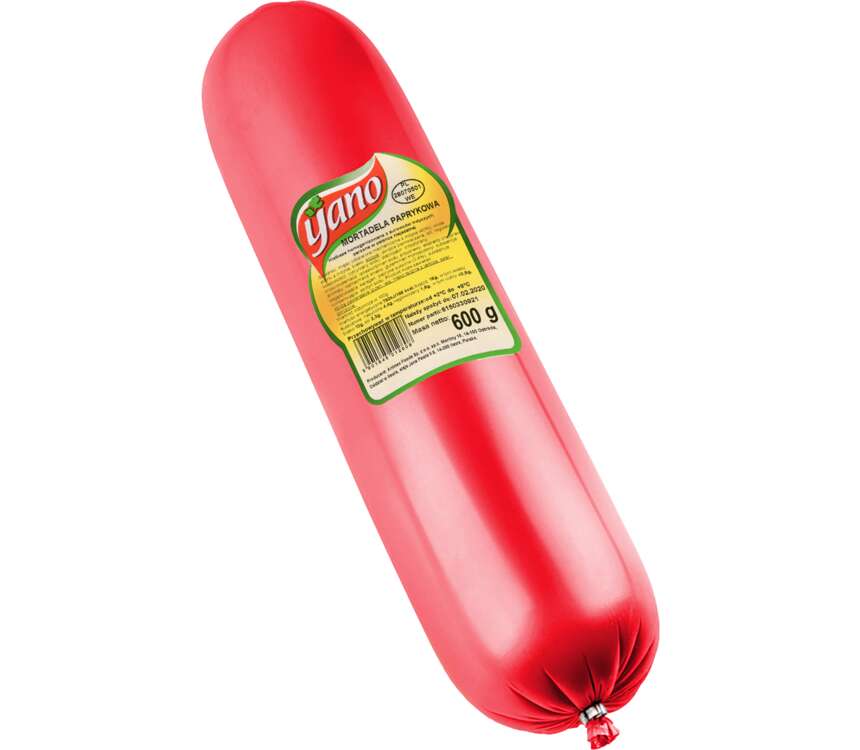 Yano Mortadela paprykowa  600 g