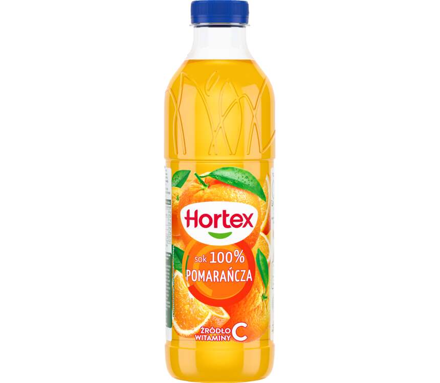Hortex Sok 100% pomarańcza 1 L kaufland.pl