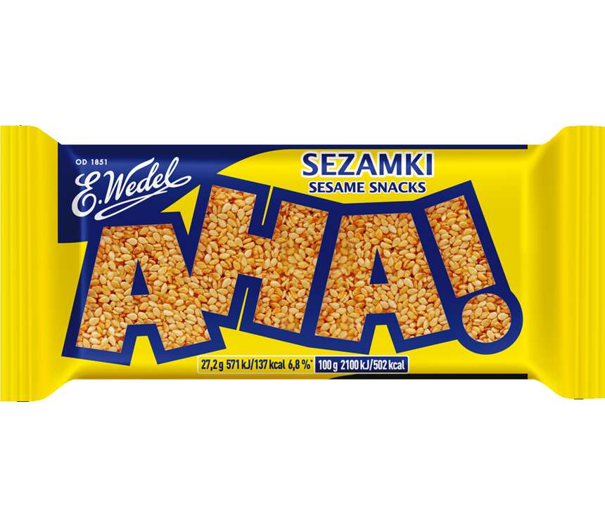 E. Wedel Sezamki Aha klasyczne 27,2 g kaufland.pl