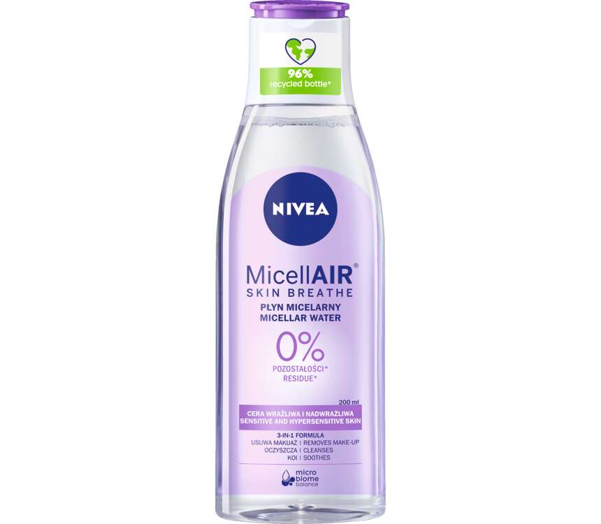 Nivea Płyn micelarny 3w1 Sensitive 200 ml