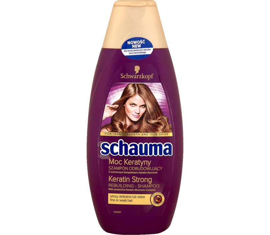 Schauma Szampon do włosów Moc Keratyny 400 ml