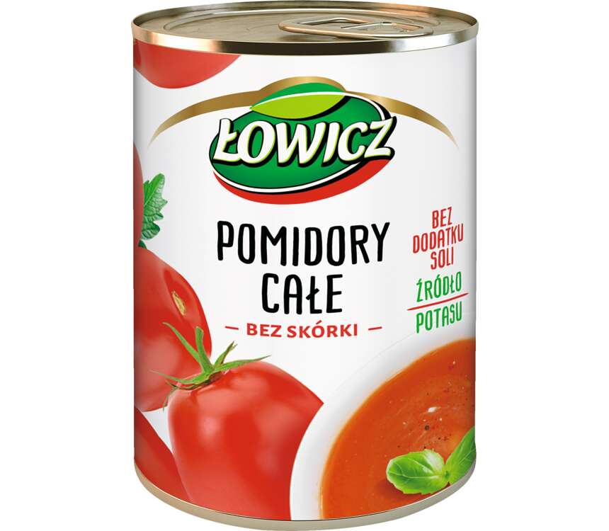 Łowicz Pomidory całe  400 g kaufland.pl