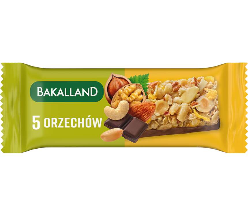 Bakalland BA! Baton orzech 40 g kaufland.pl