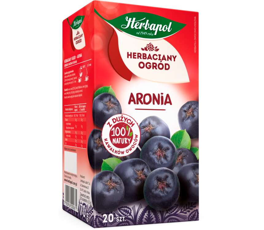 Herbaciany Ogród Herbatka owocowa aronia 20x3,5 g