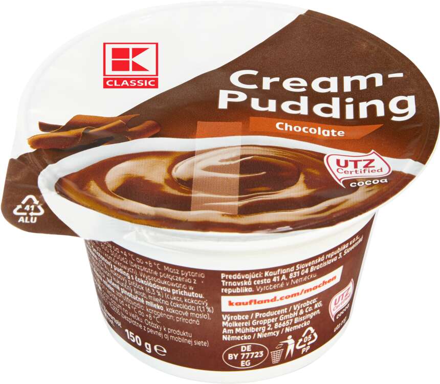 K-Classic Pudding czekoladowy 150 g