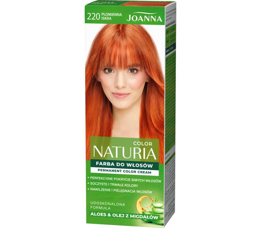 Joanna Naturia Color Farba do włosów płomienna iskra 220