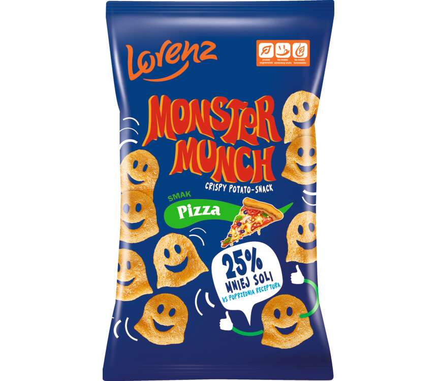 Monster Munch Chrupki smak pizzy 100 g kaufland.pl