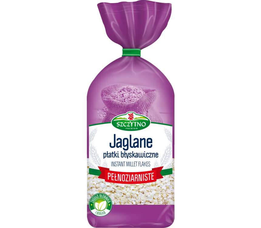 Szczytno Płatki błyskawiczne jaglane 400 g
