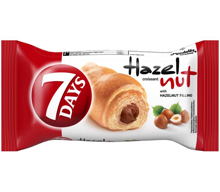 7Days Rogal z nadzieniem orzechowym 60 g kaufland.pl