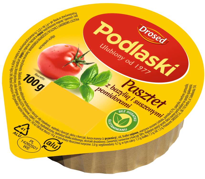 Drosed Pasztet podlaski z bazylią 100g