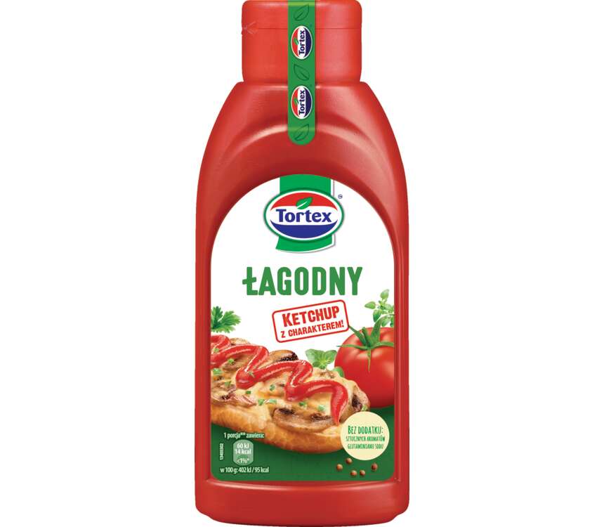 Tortex Ketchup łagodny  470 g kaufland.pl