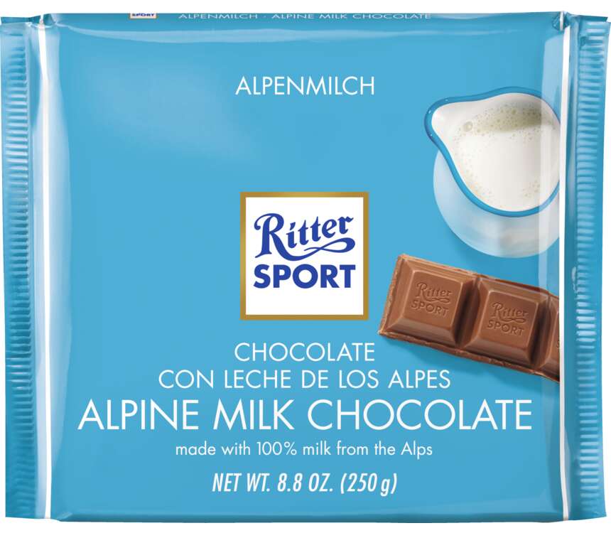 Ritter Sport Czekolada mleczna alpejska 100 g