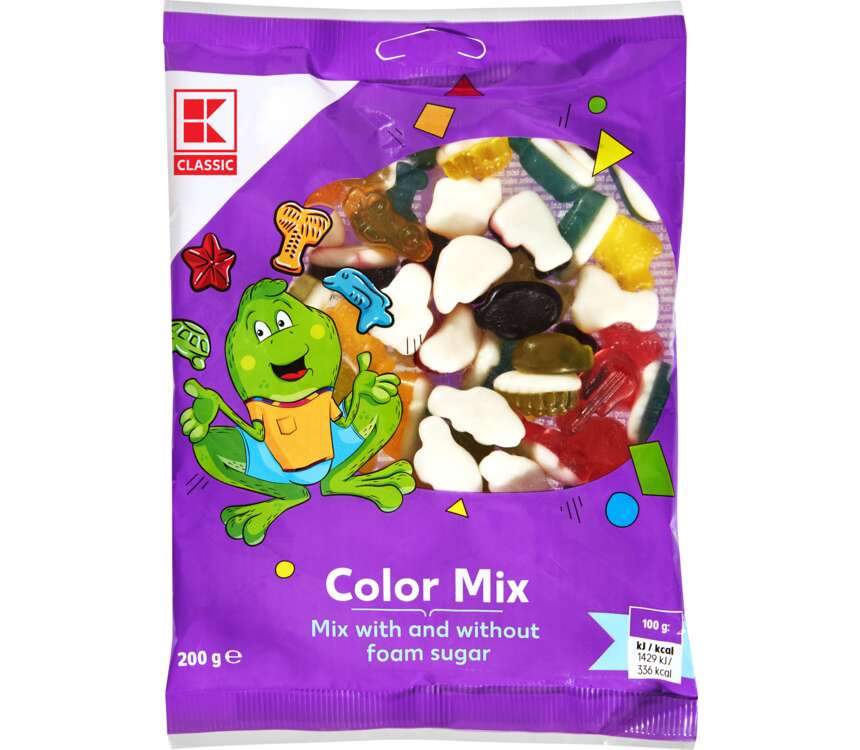 K-Classic Żelki owocowe z pianką mix 200 g