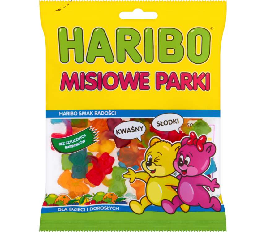 Haribo Żelki owocowe Misie w parach 175 g