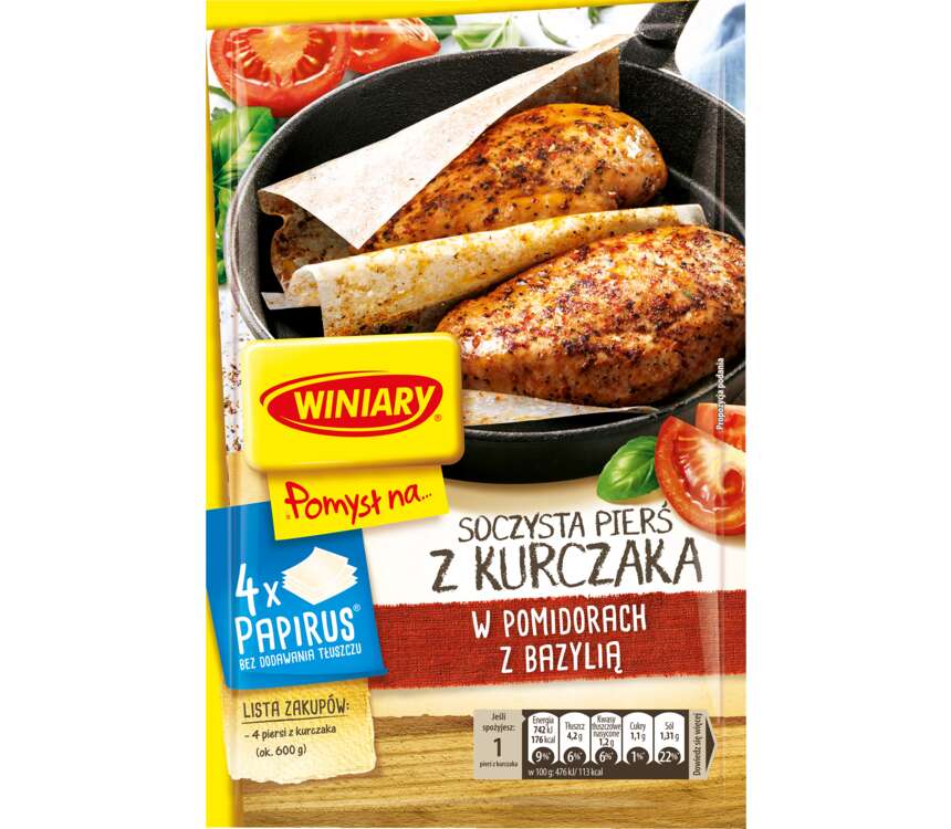 Winiary Pomysł na... Pierś w suszonych pomidorach 24,4 g kaufland.pl