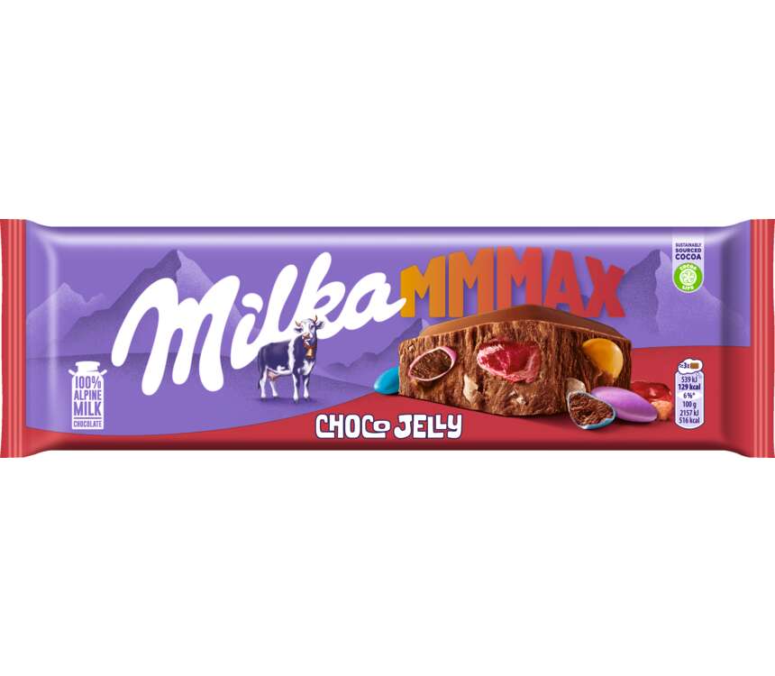 Milka Choko Jelly Czekolada mleczna z żelkami 250 g kaufland.pl