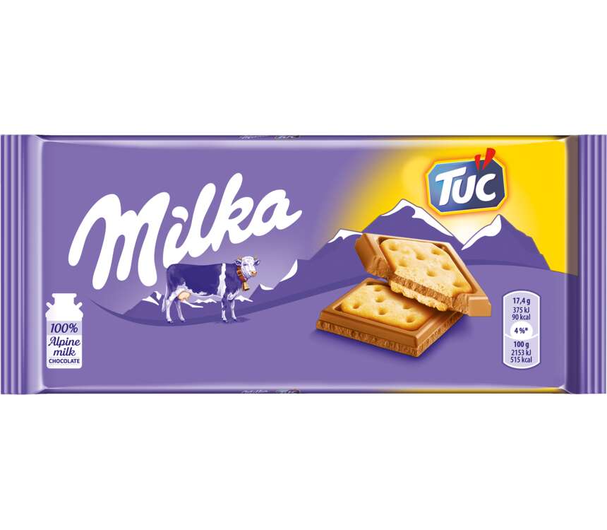 Milka TUC Czekolada mleczna z kawałk.krakersów 87 g kaufland.pl