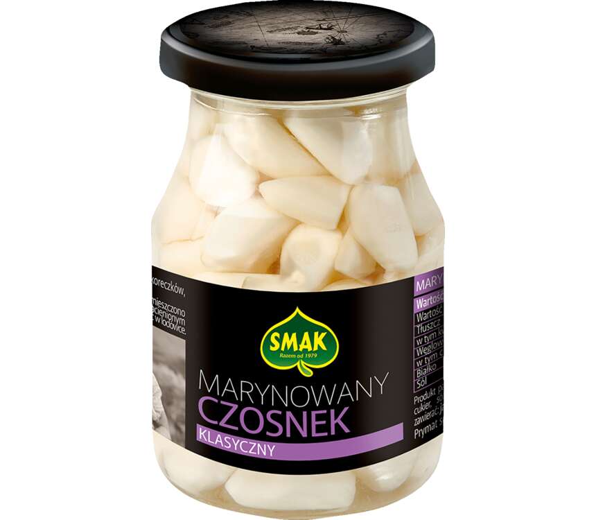 Smak Czosnek marynowany  120/190g