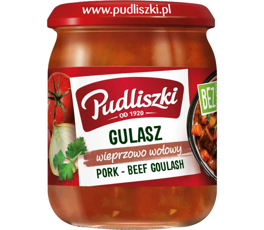 Pudliszki Gulasz wieprzowo-wołowy 500 g kaufland.pl