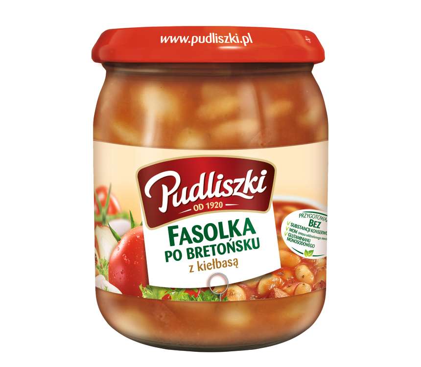 Pudliszki Fasolka po bretońsku  500 g kaufland.pl