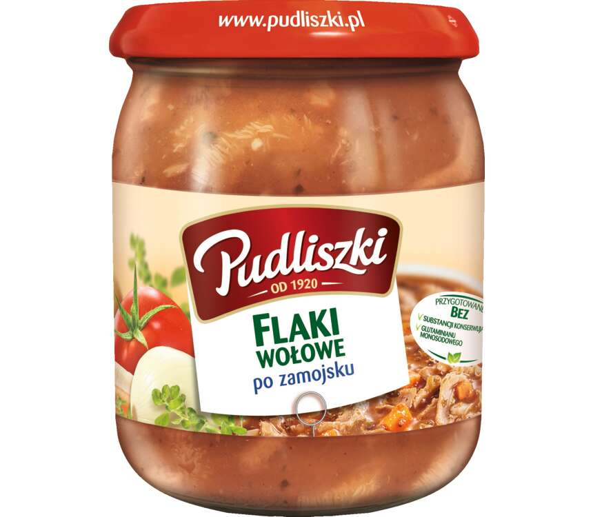 Pudliszki Flaczki wołowe po zamojsku 500 g kaufland.pl