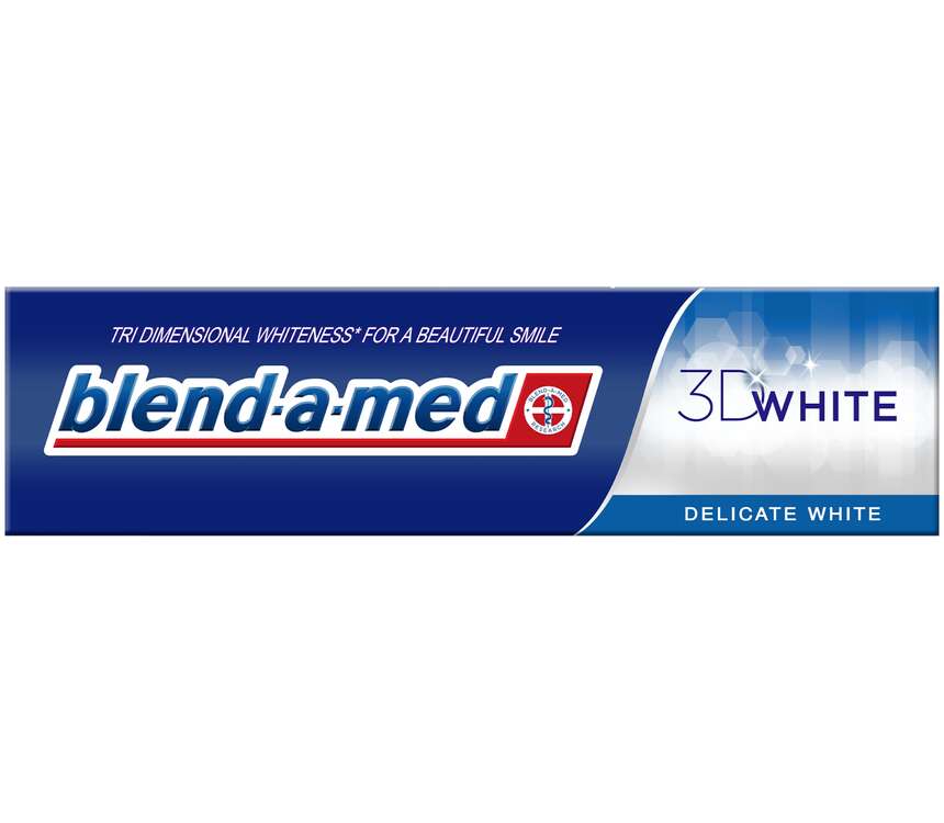 Blend-a-med. Pasta do zębów 3D White Delicate 100 ml kaufland.pl
