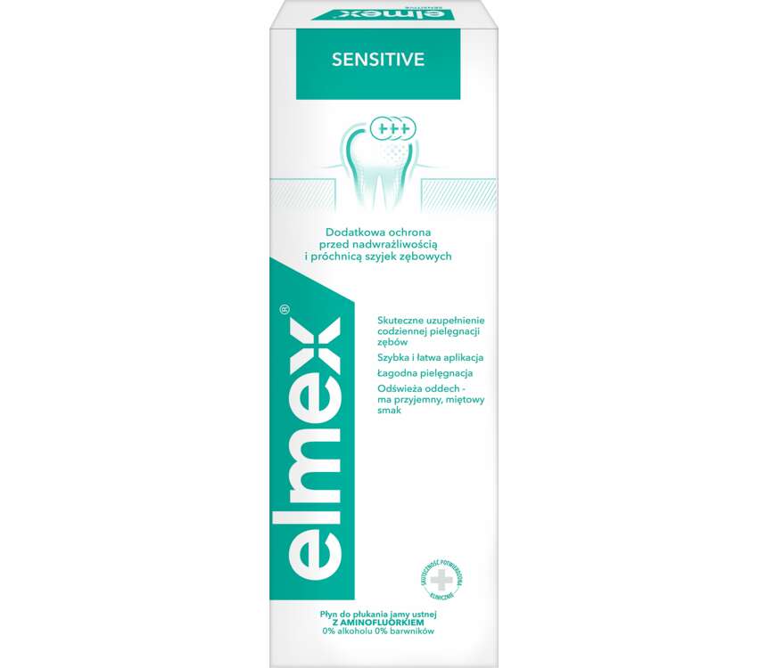 Elmex Płyn do płukania ust Sensitive Plus 400 ml kaufland.pl