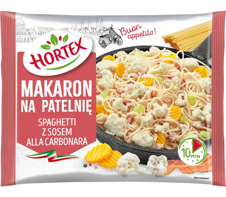 Hortex Makaron na patelnię z sosem carbonara 450 g kaufland.pl