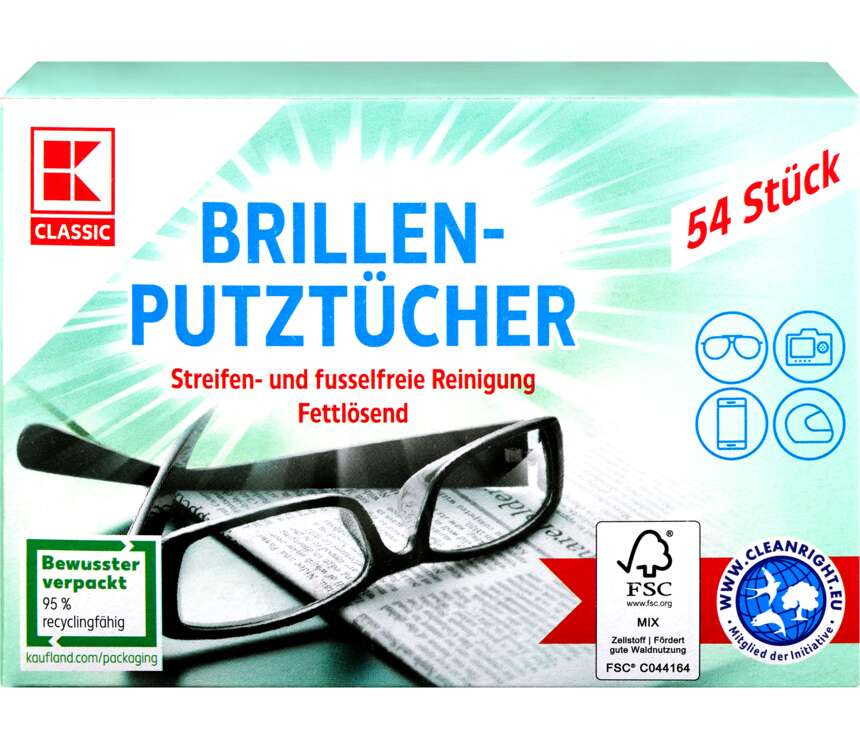 K-Classic Chusteczki do okularów 54 szt.