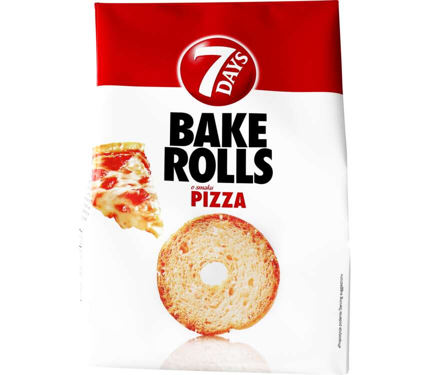 Bake Rolls Chrupki chlebowe o smaku pizzy 160 g kaufland.pl