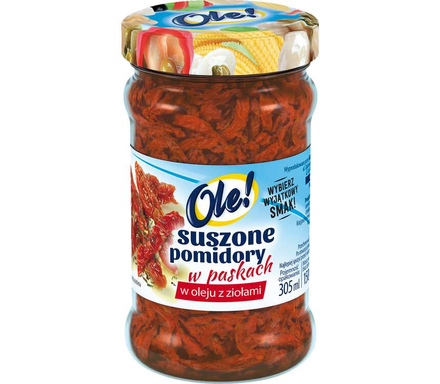 Ole! Pomidory suszone w paskach 150/270g kaufland.pl