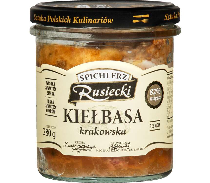 Spichlerz Rusiecki Kiełbasa krakowska  280 g kaufland.pl