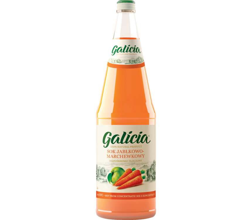 Galicia Sok jabłko-marchew 1 L