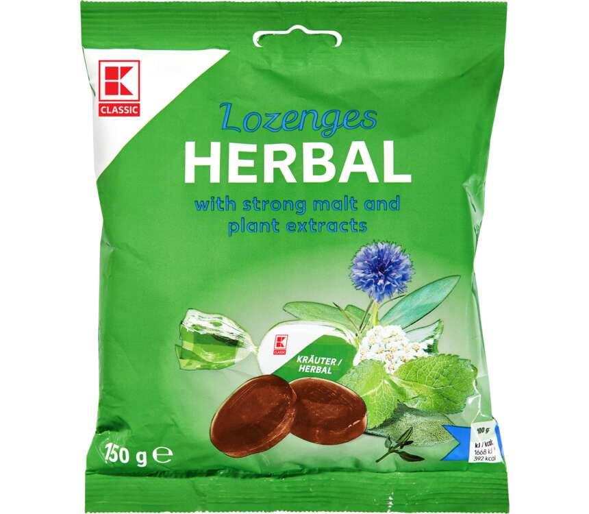 K-Classic Cukierki ziołowe z mentolem 150 g