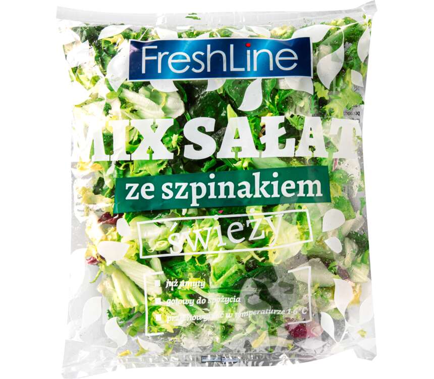 Freshline mix sałat ze szpinakiem  150 g