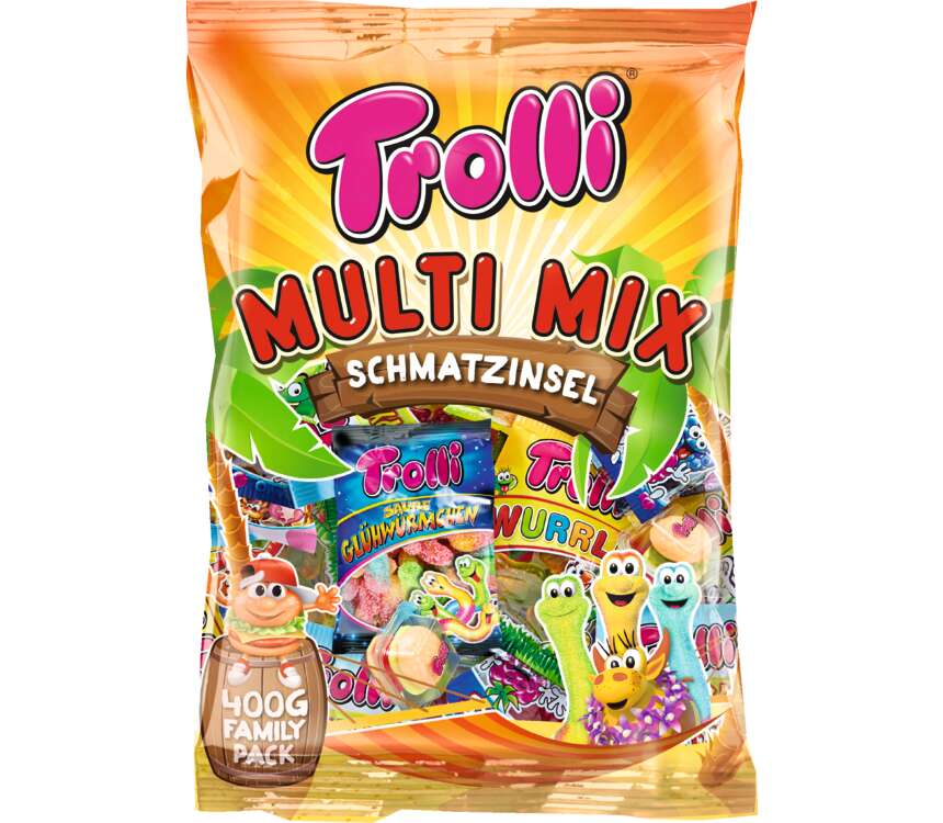 Trolli Multi Mix Żelki owocowe  400 g