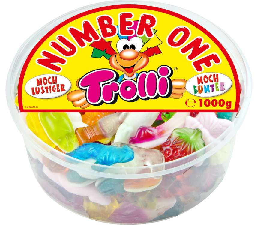 Trolli Number One Żelki  1000 g